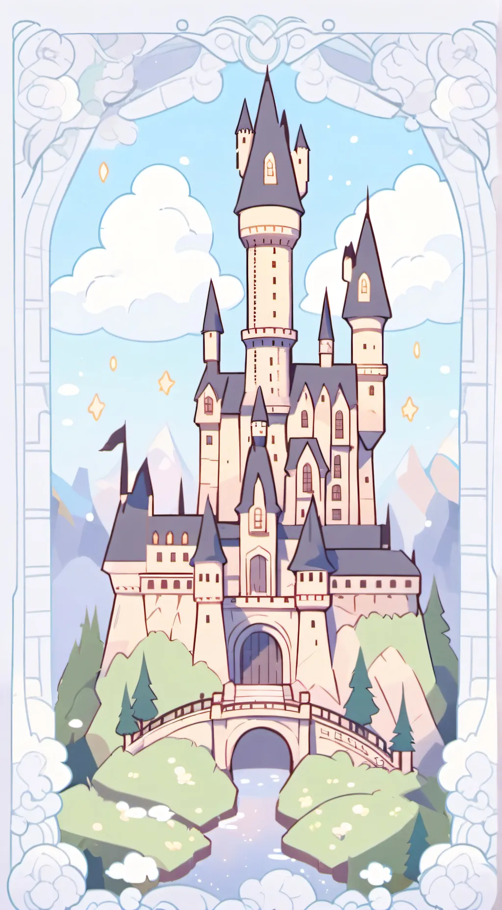 ai character: Hogwarts  background