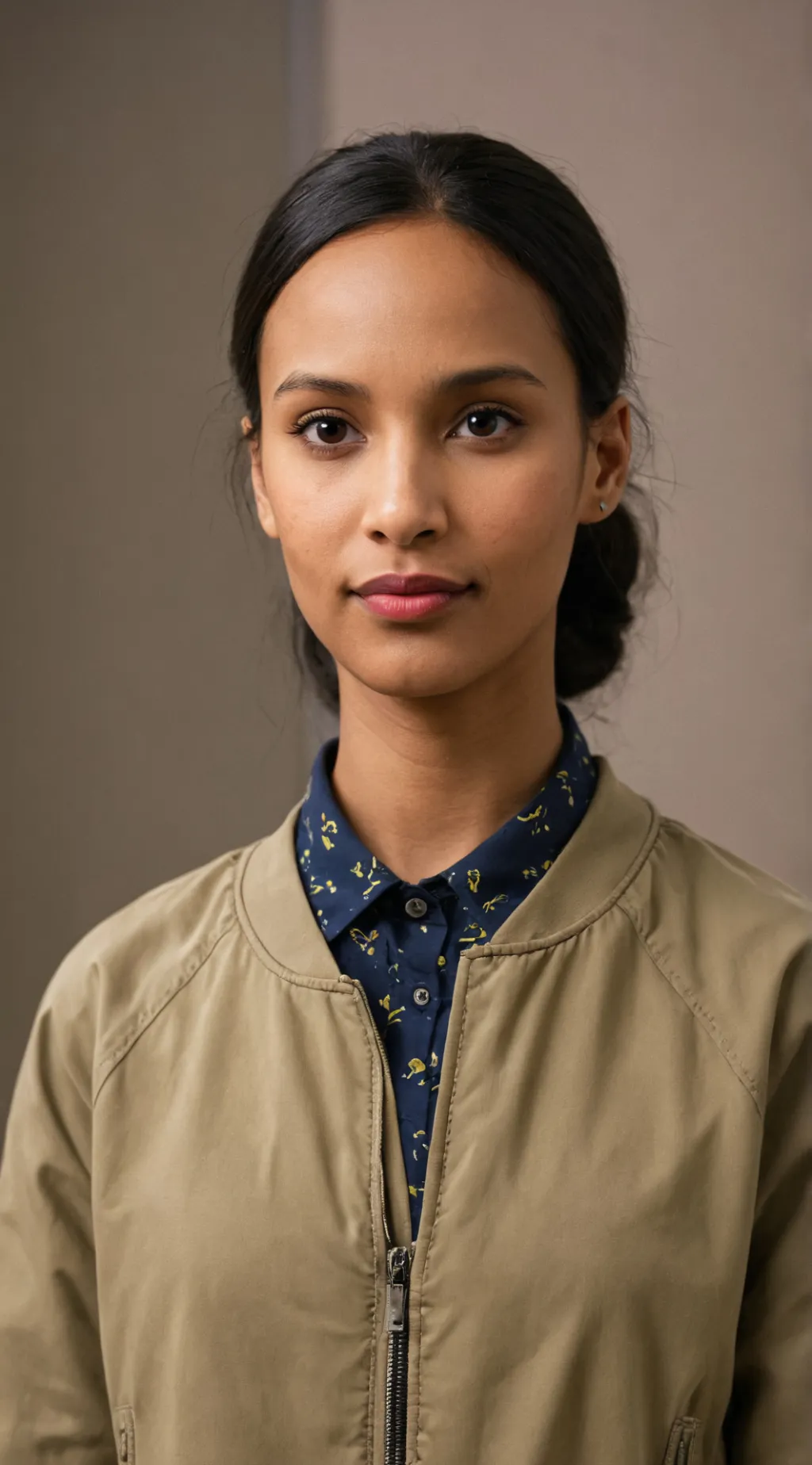 ai character: Oliva  background