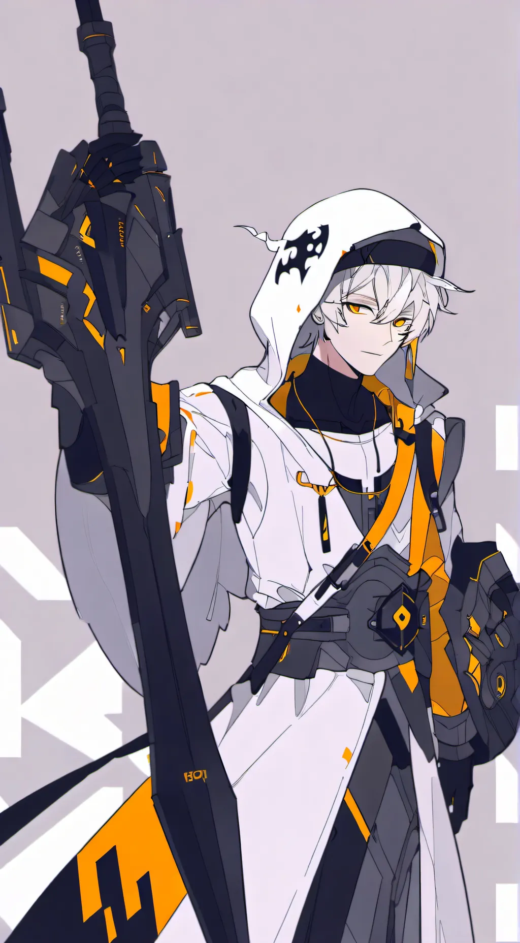 ai character: ghost background
