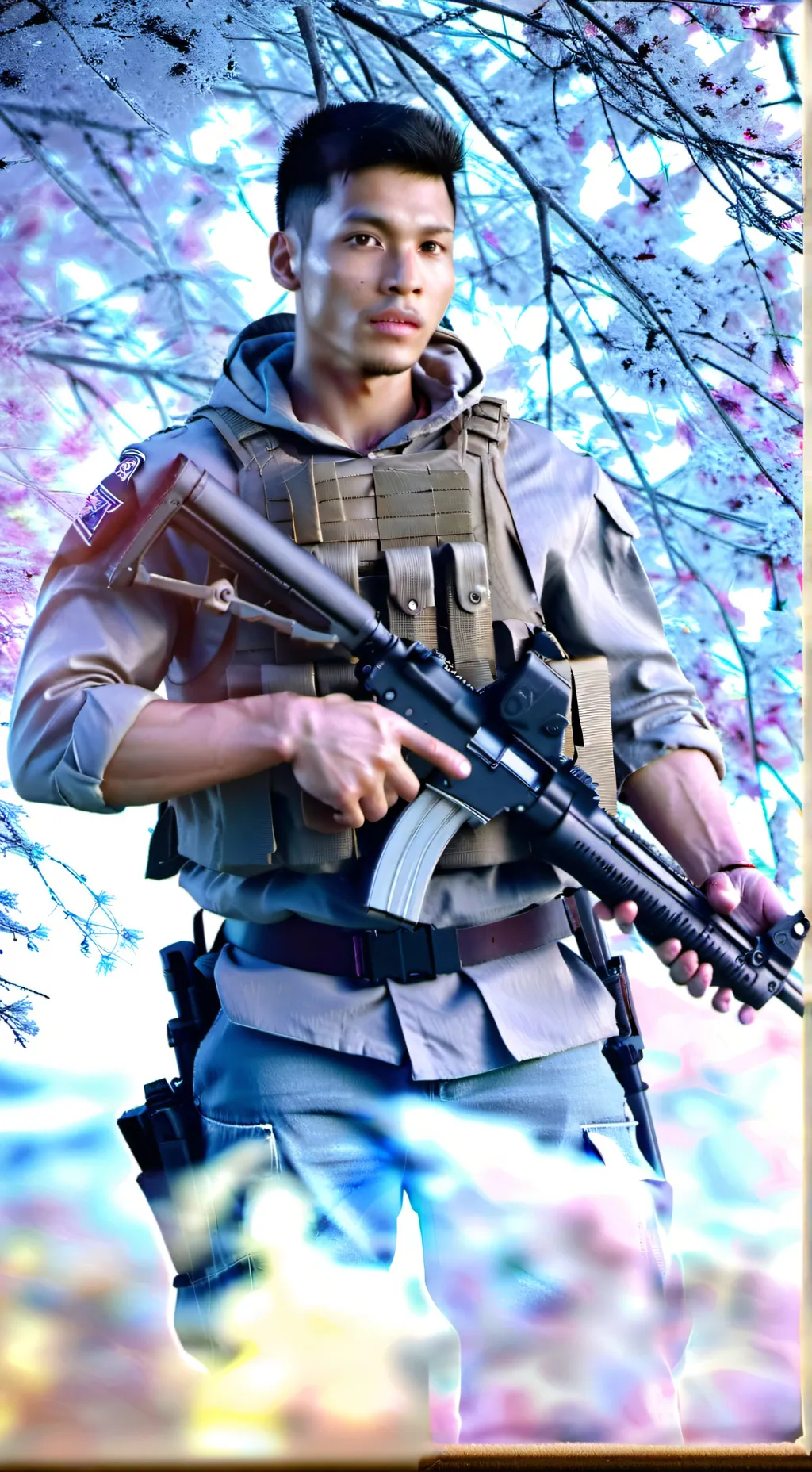 ai character: dhan ryan bayot background