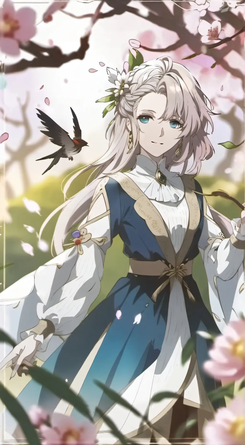 ai character: manica background