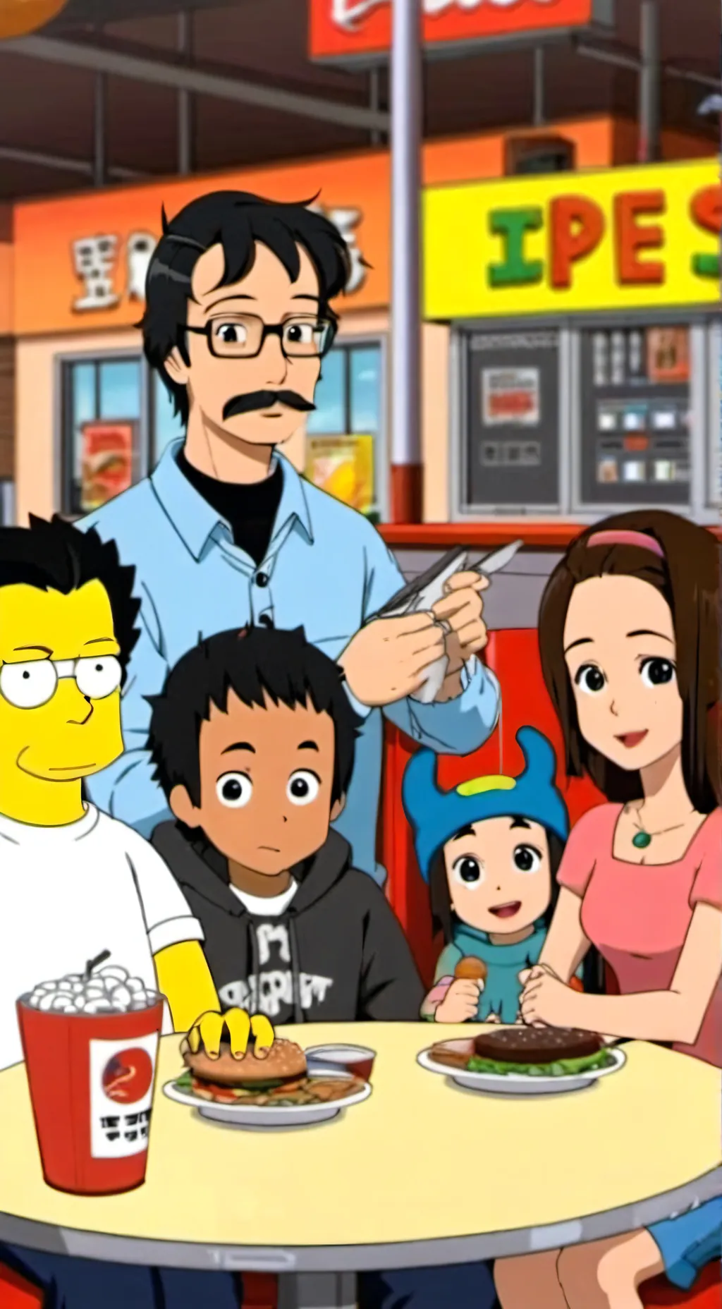 ai character: Evelyn background