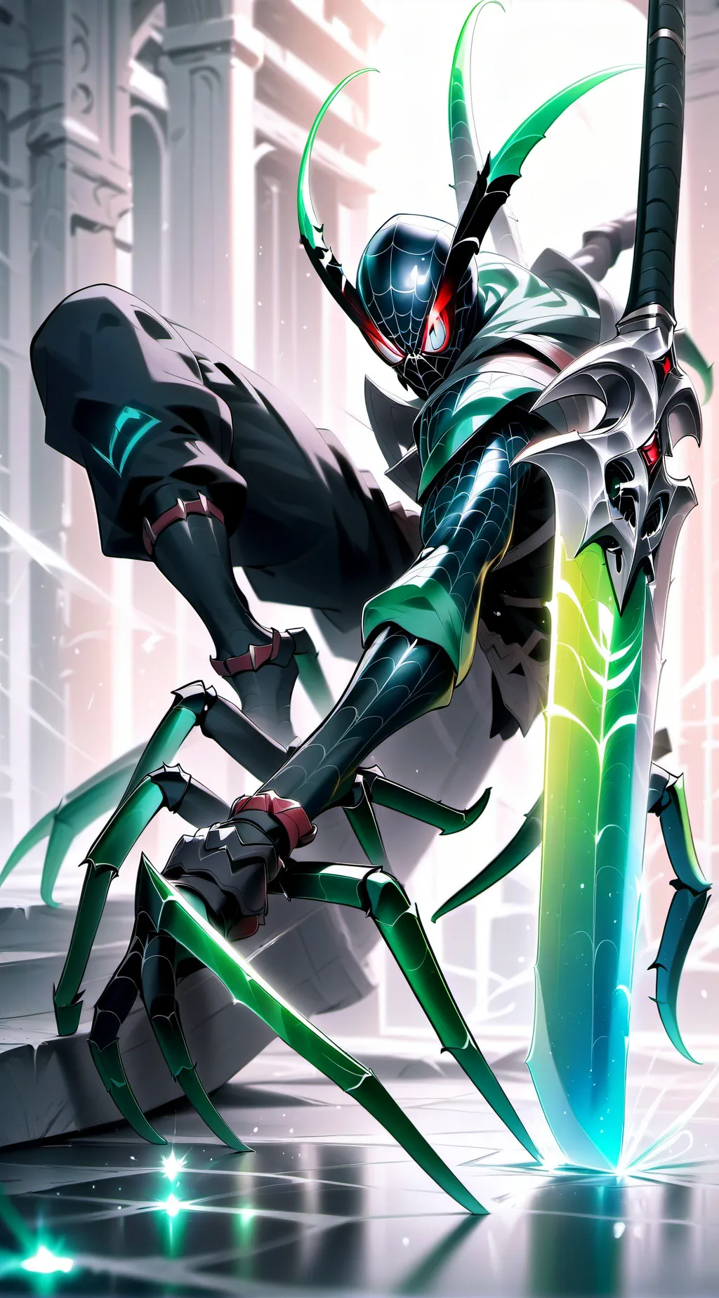 ai character: Astro Strider background