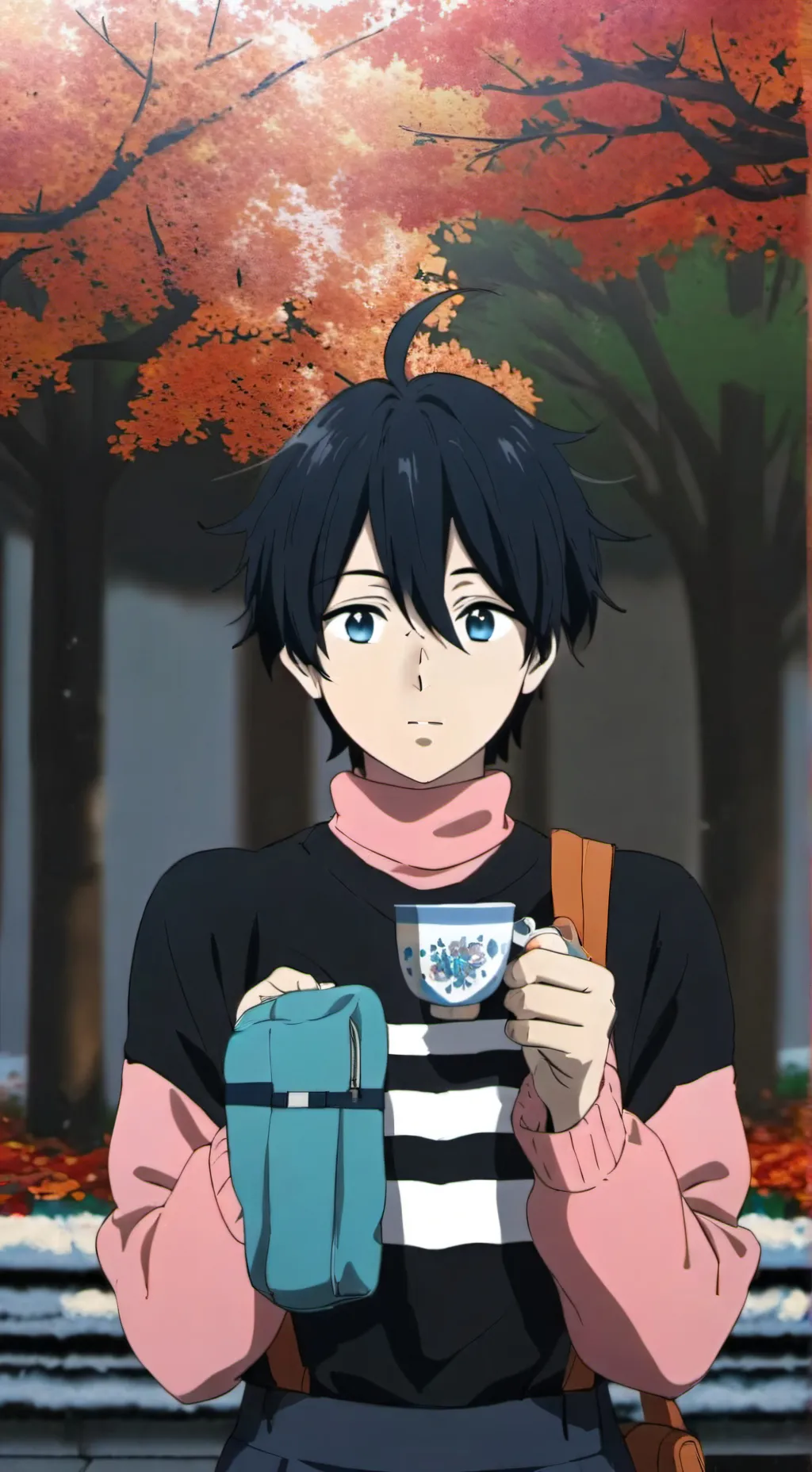 ai character: Leo background