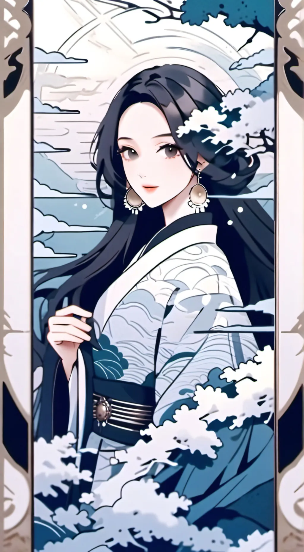 ai character: Bloom background