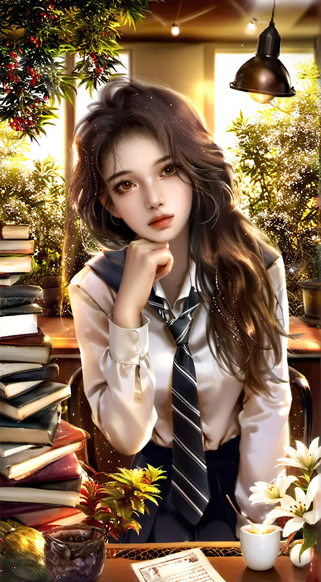 ai character: anne jones background