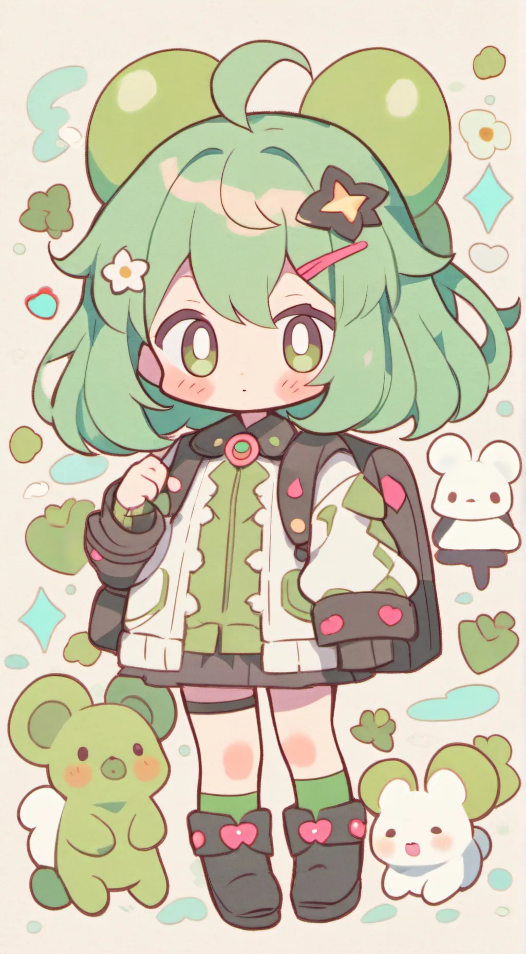ai character: chorona sua filha background