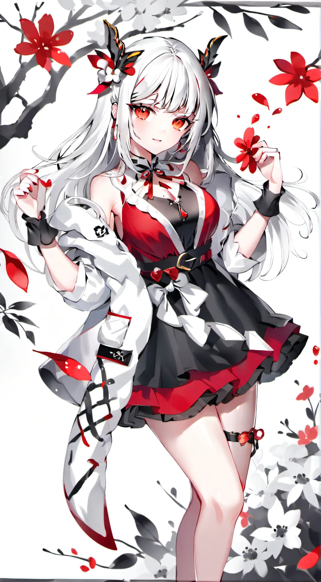 ai character: girly pop background