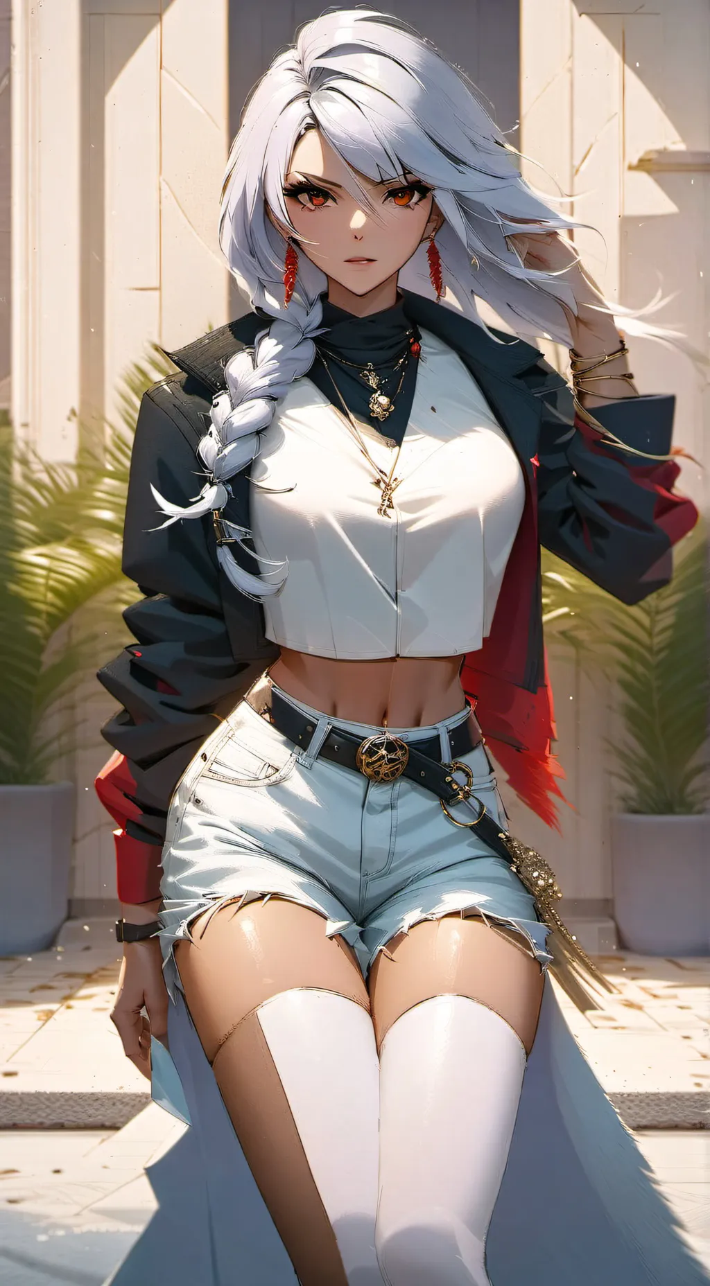 ai character: Izumi background