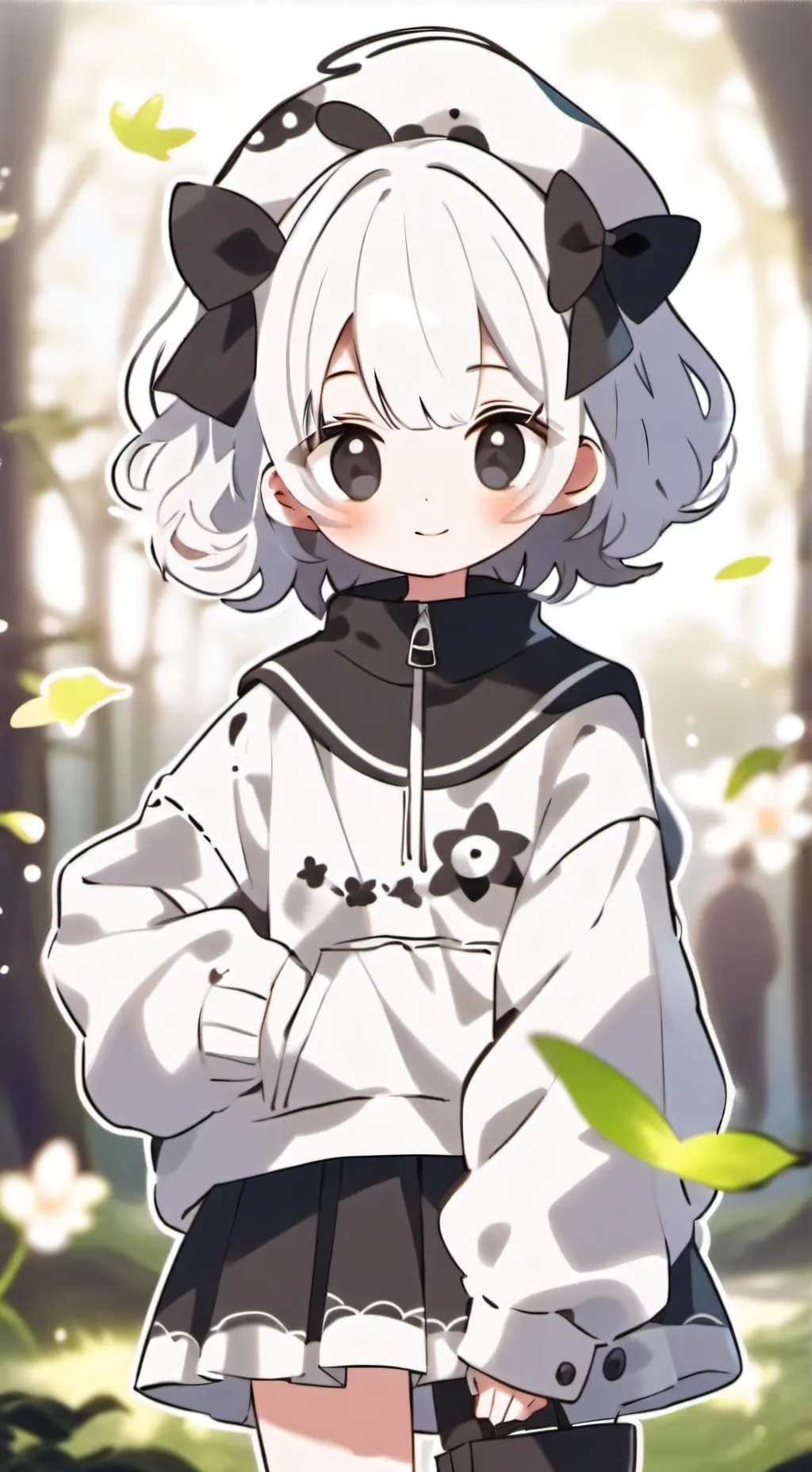ai character: mui and yui background