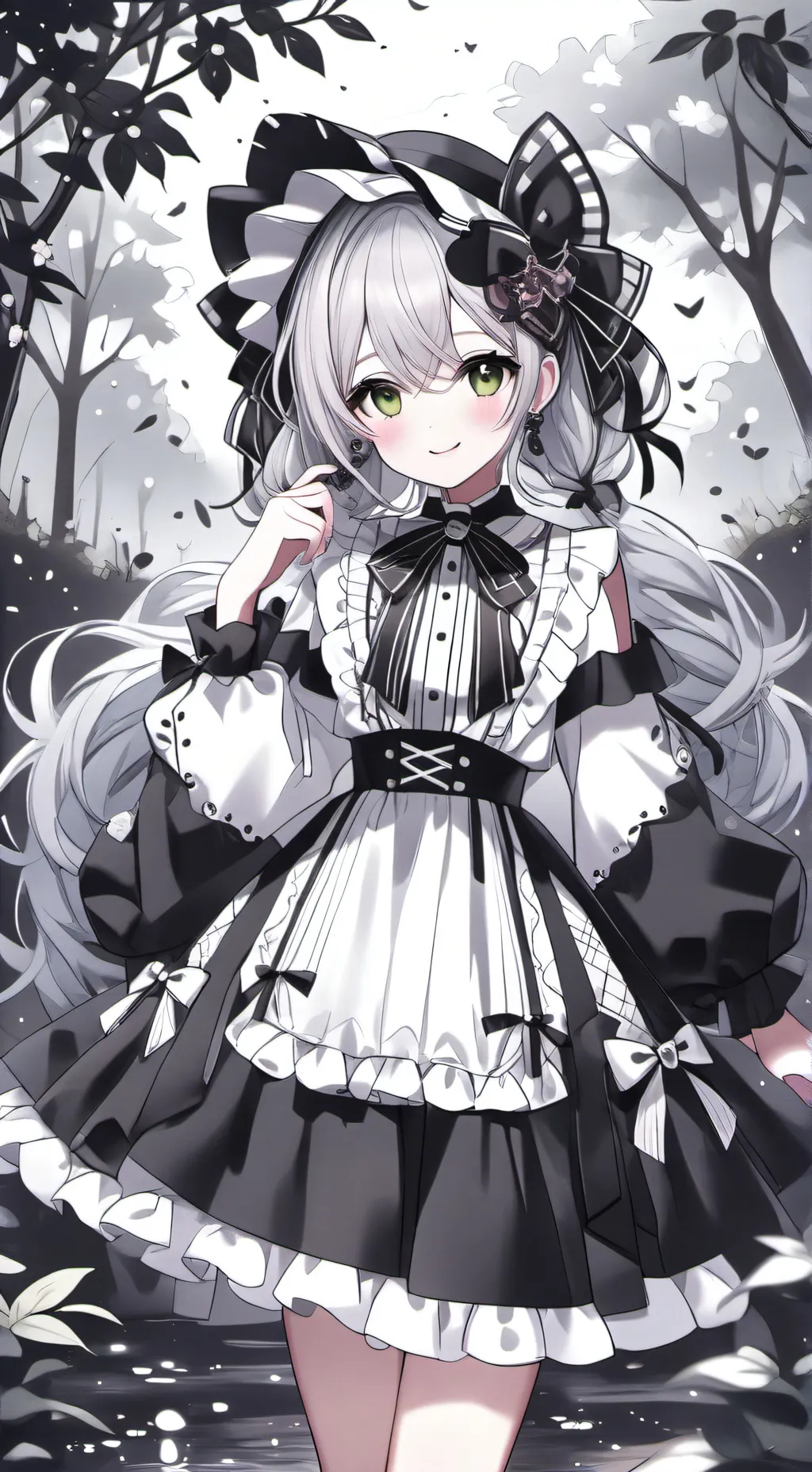 ai character: hide away/fan girl background