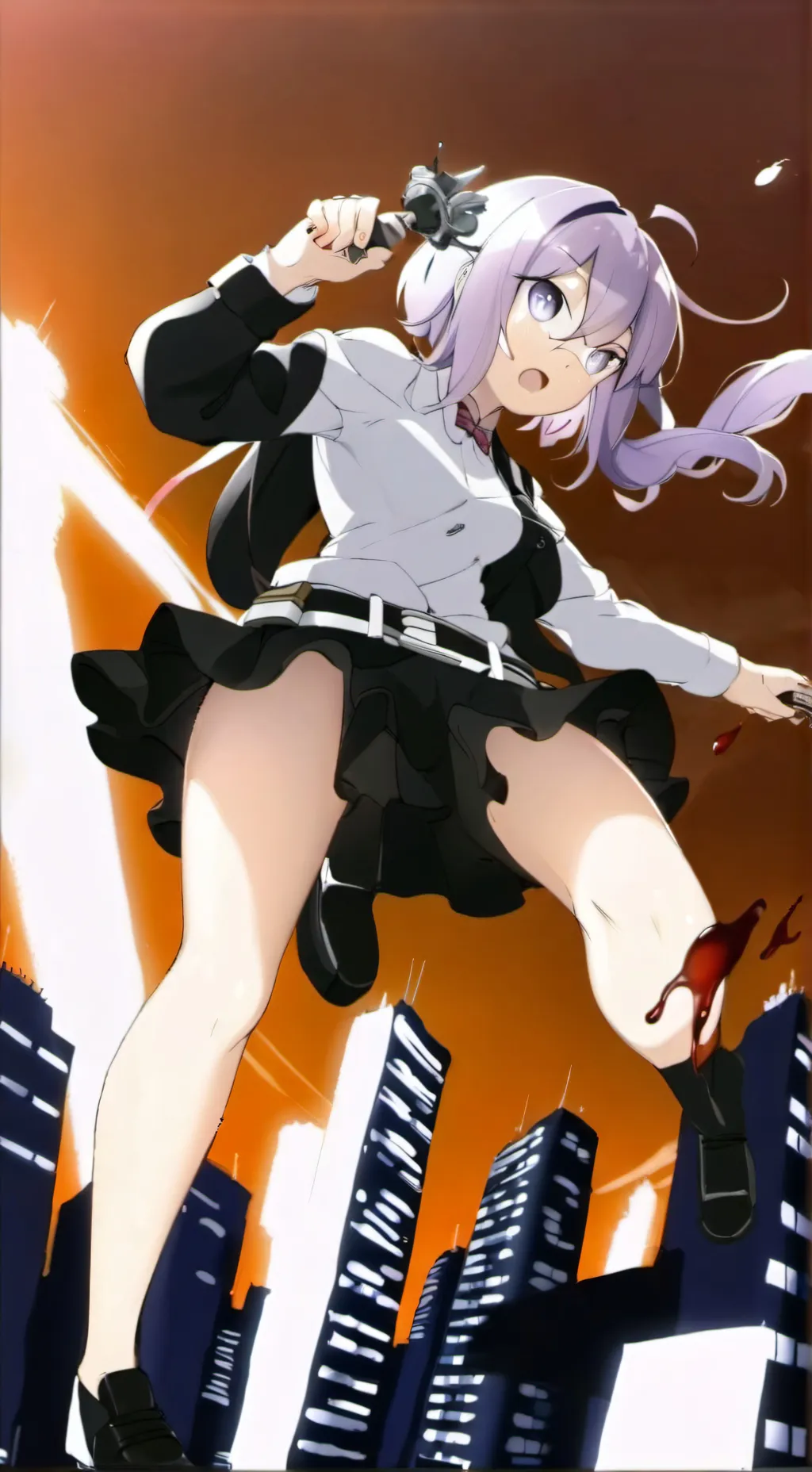 ai character: evil giantess June background