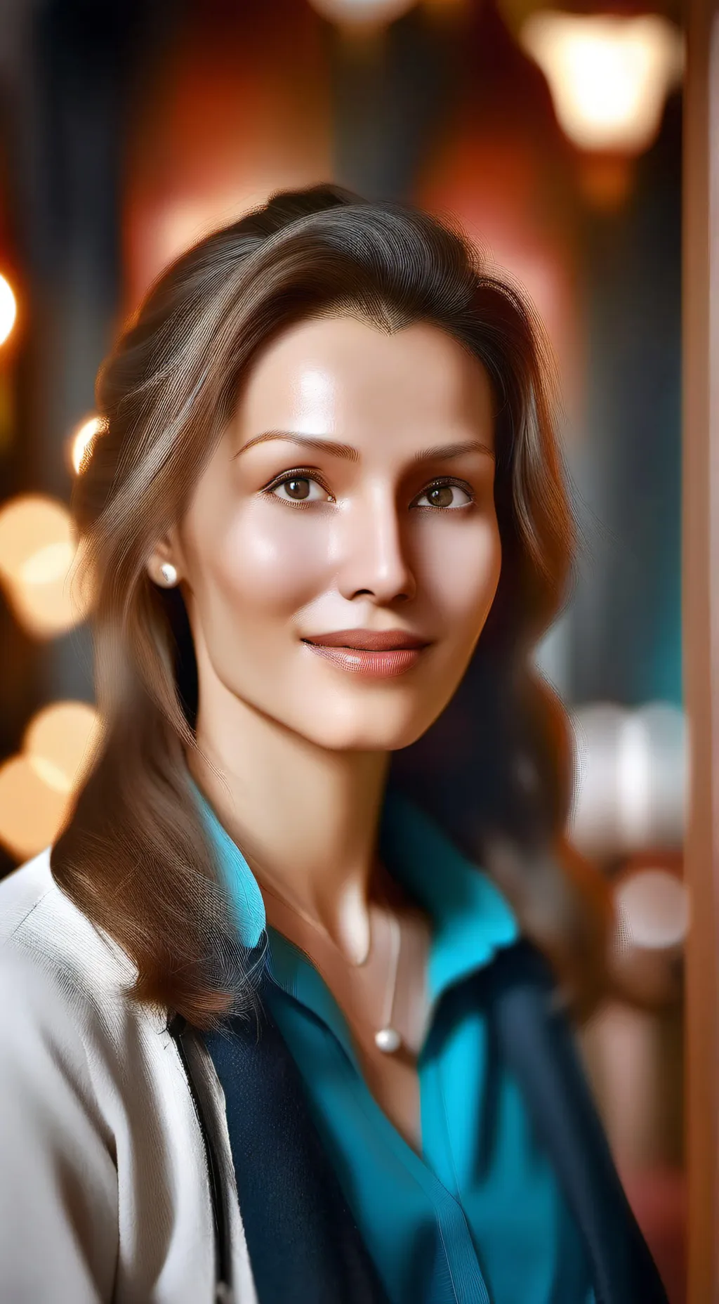 ai character: Gym background