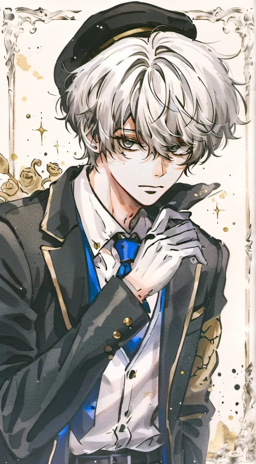 ai character: meet my oc:sad background