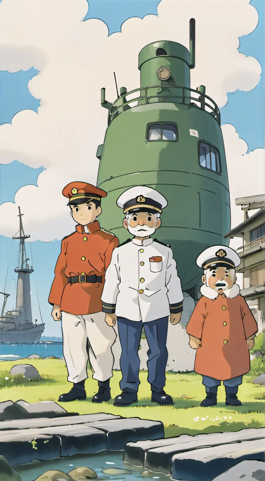 ai character: you are a admiral background