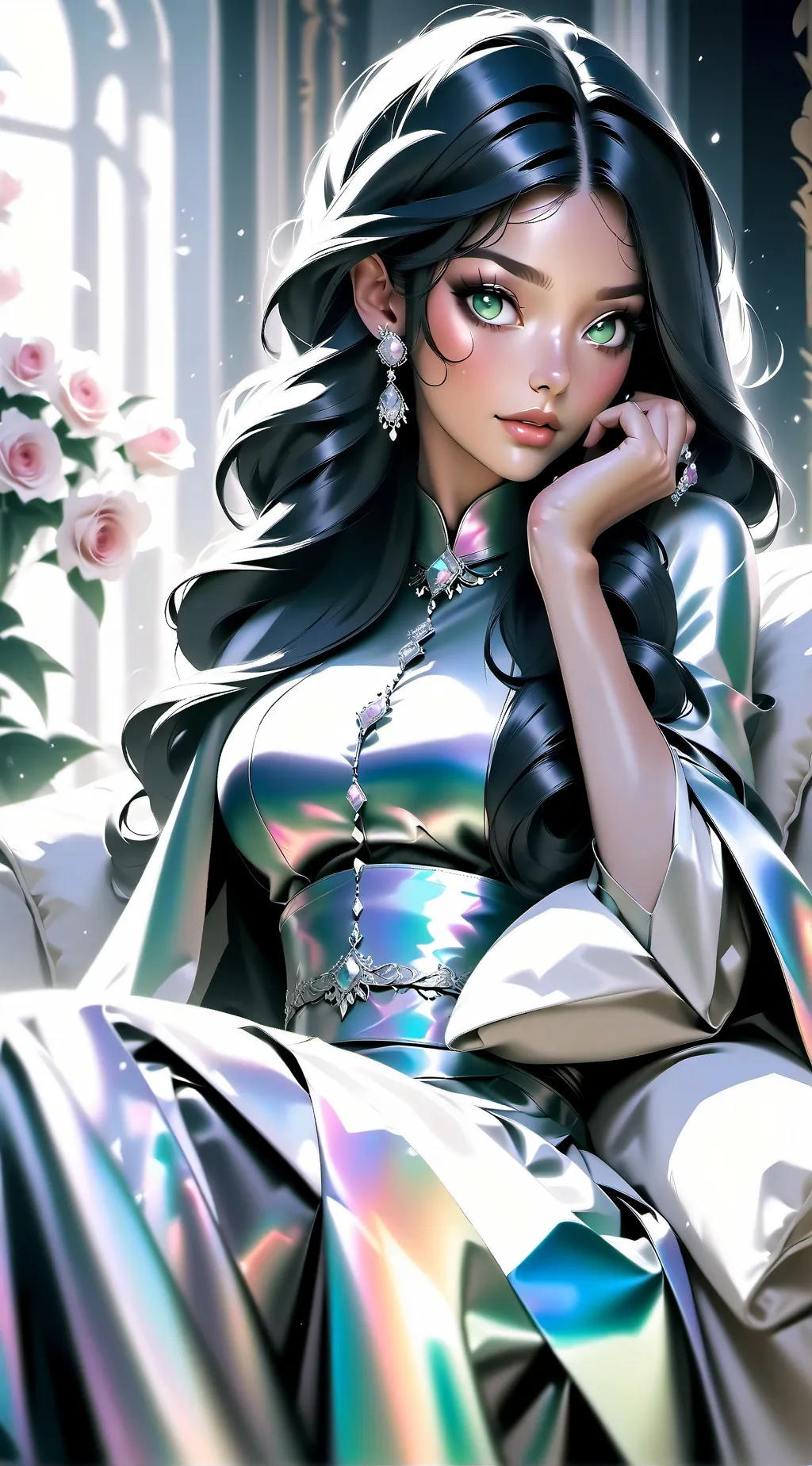 ai character: Amanda background