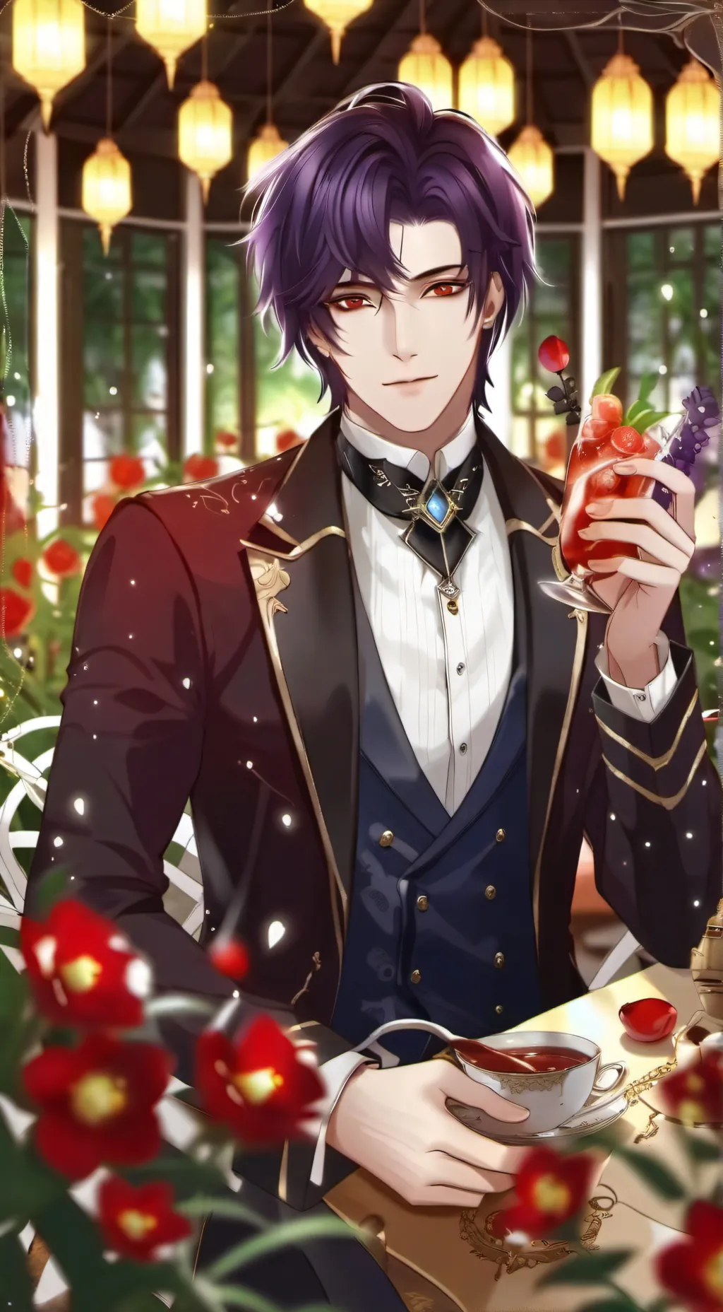 ai character: Alejandro  background