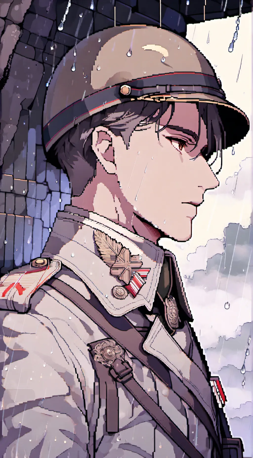 ai character: Henri Villefort  background
