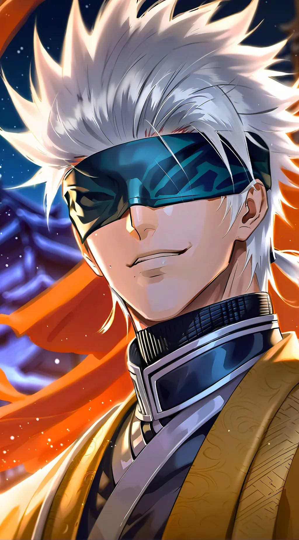 ai character: Gojo Satoru background