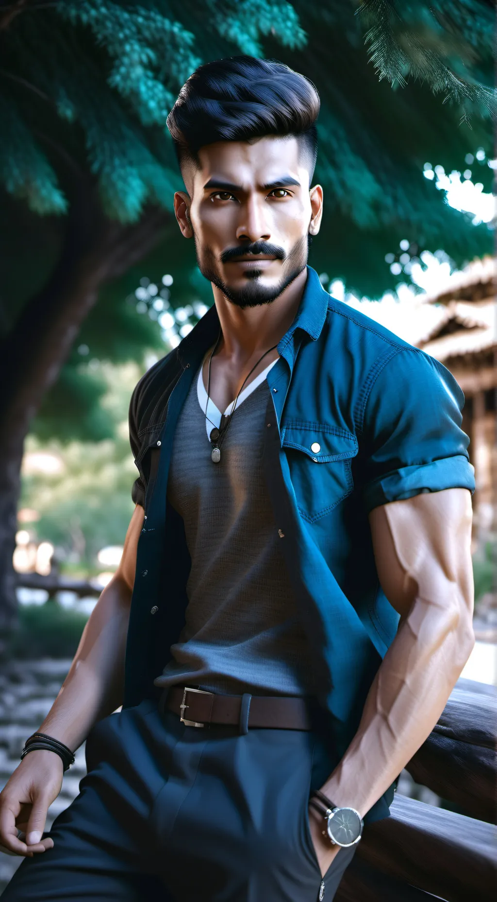 ai character: Amir background