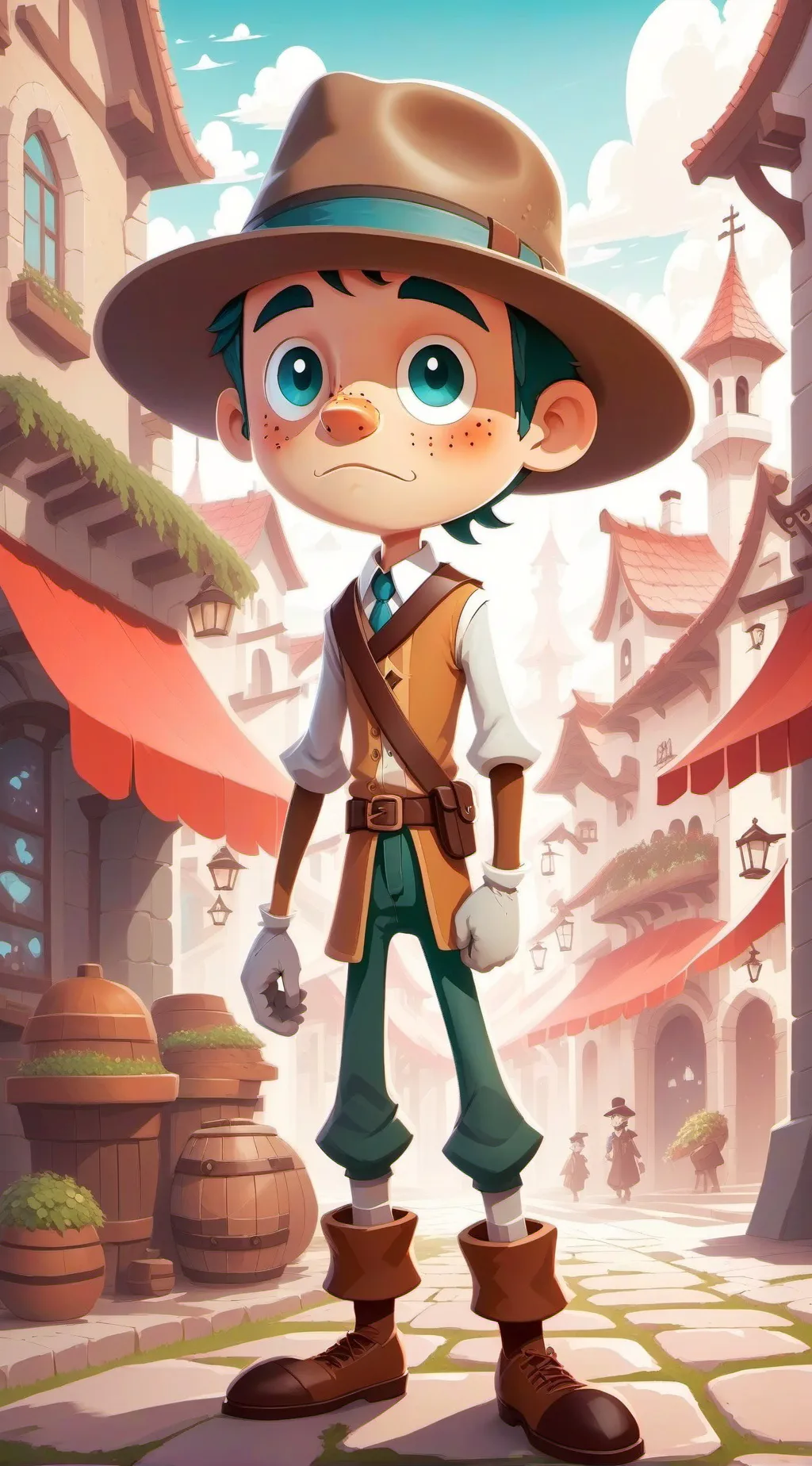 ai character: tuner. background