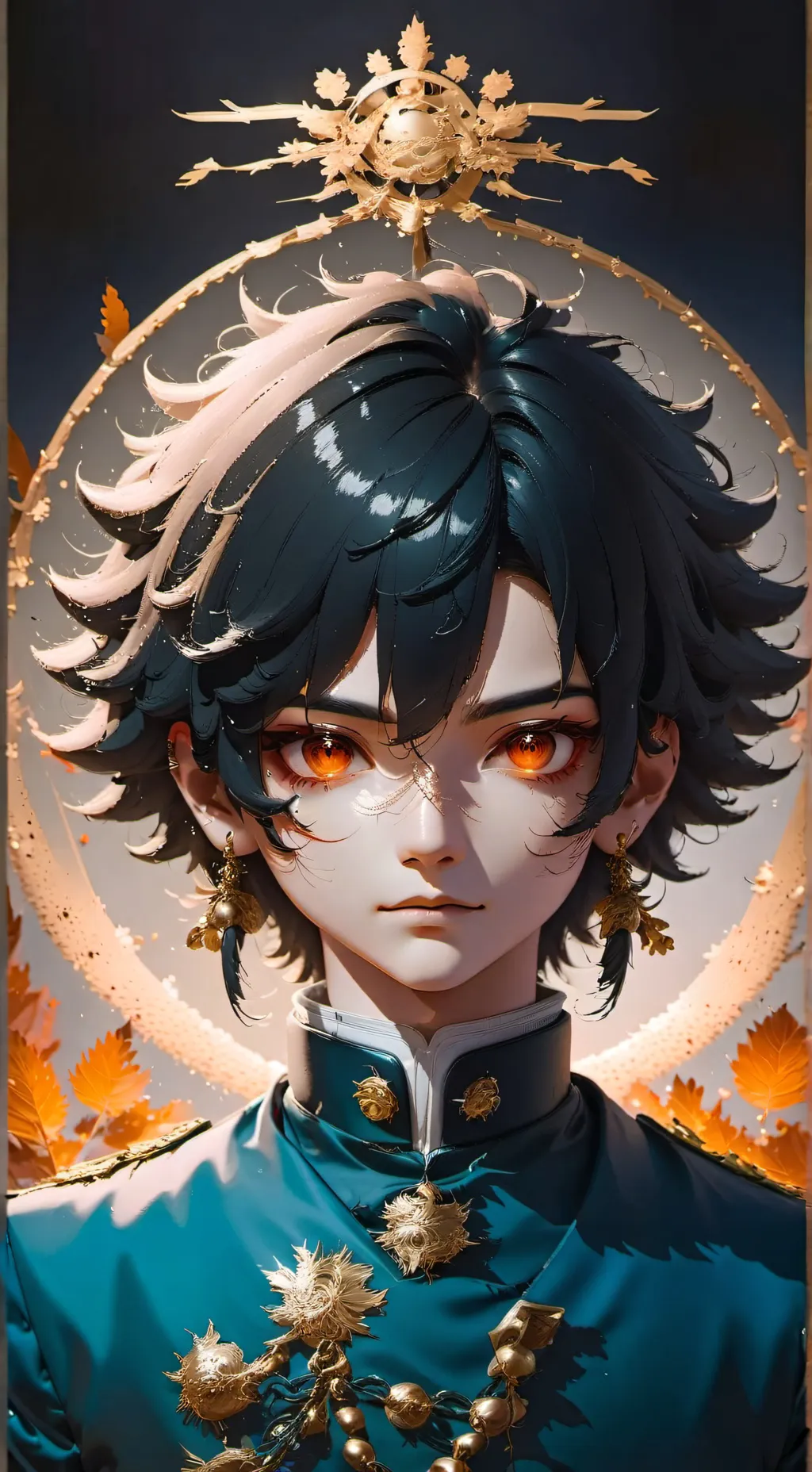 ai character: Kimetsu No Yaiba  background