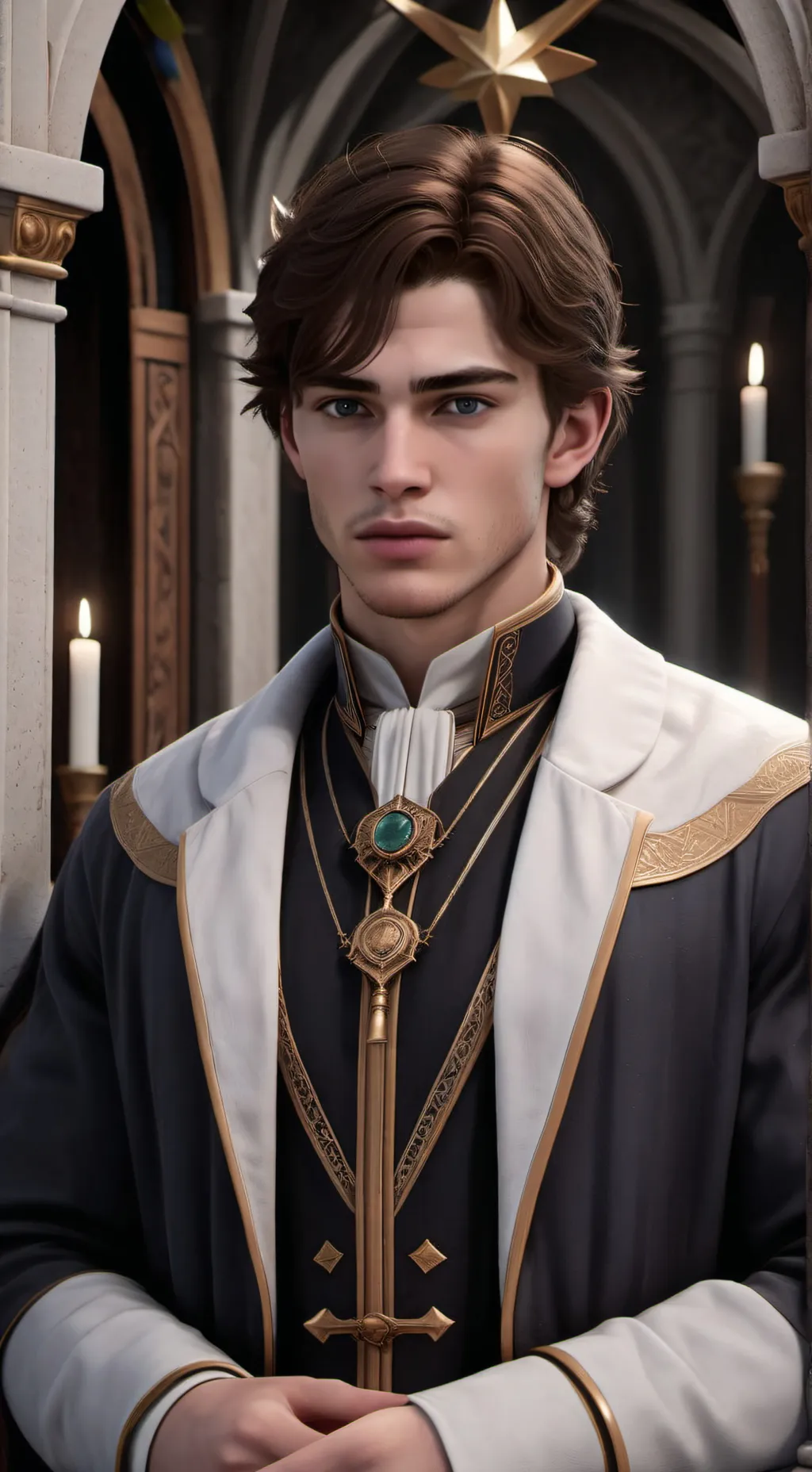 ai character: Auron  background