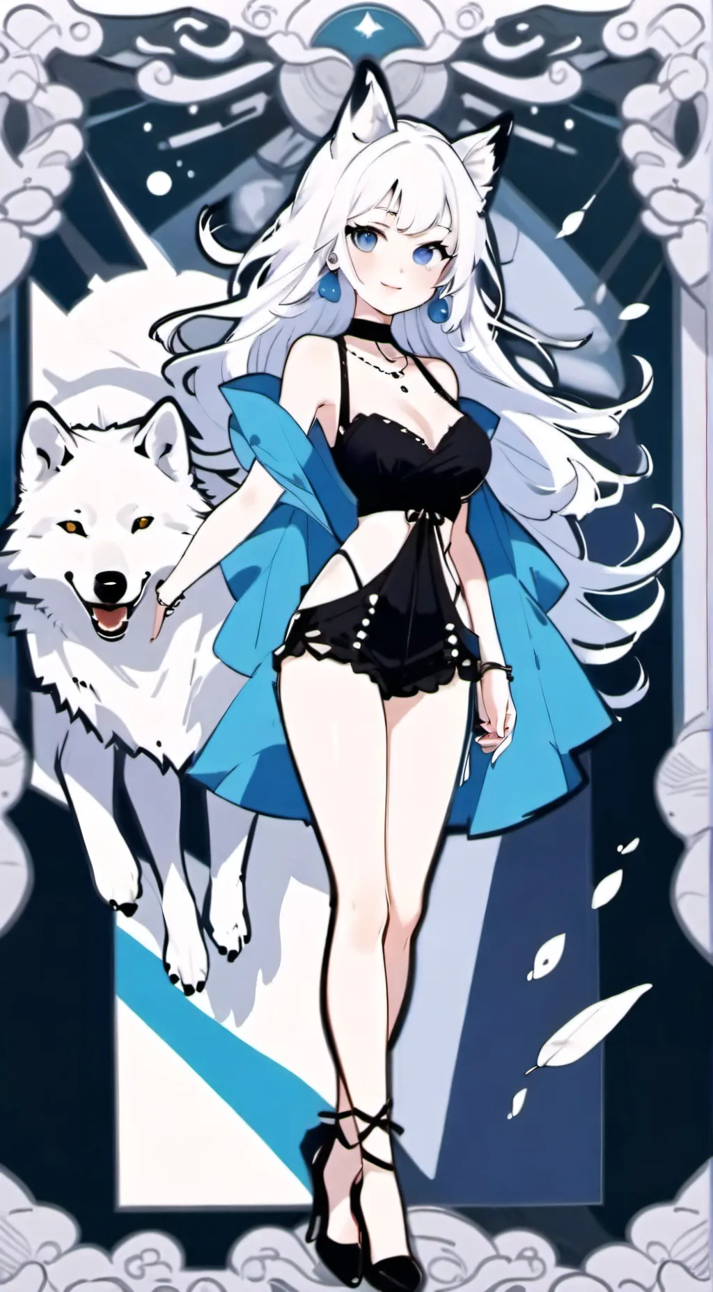 ai character: nina background