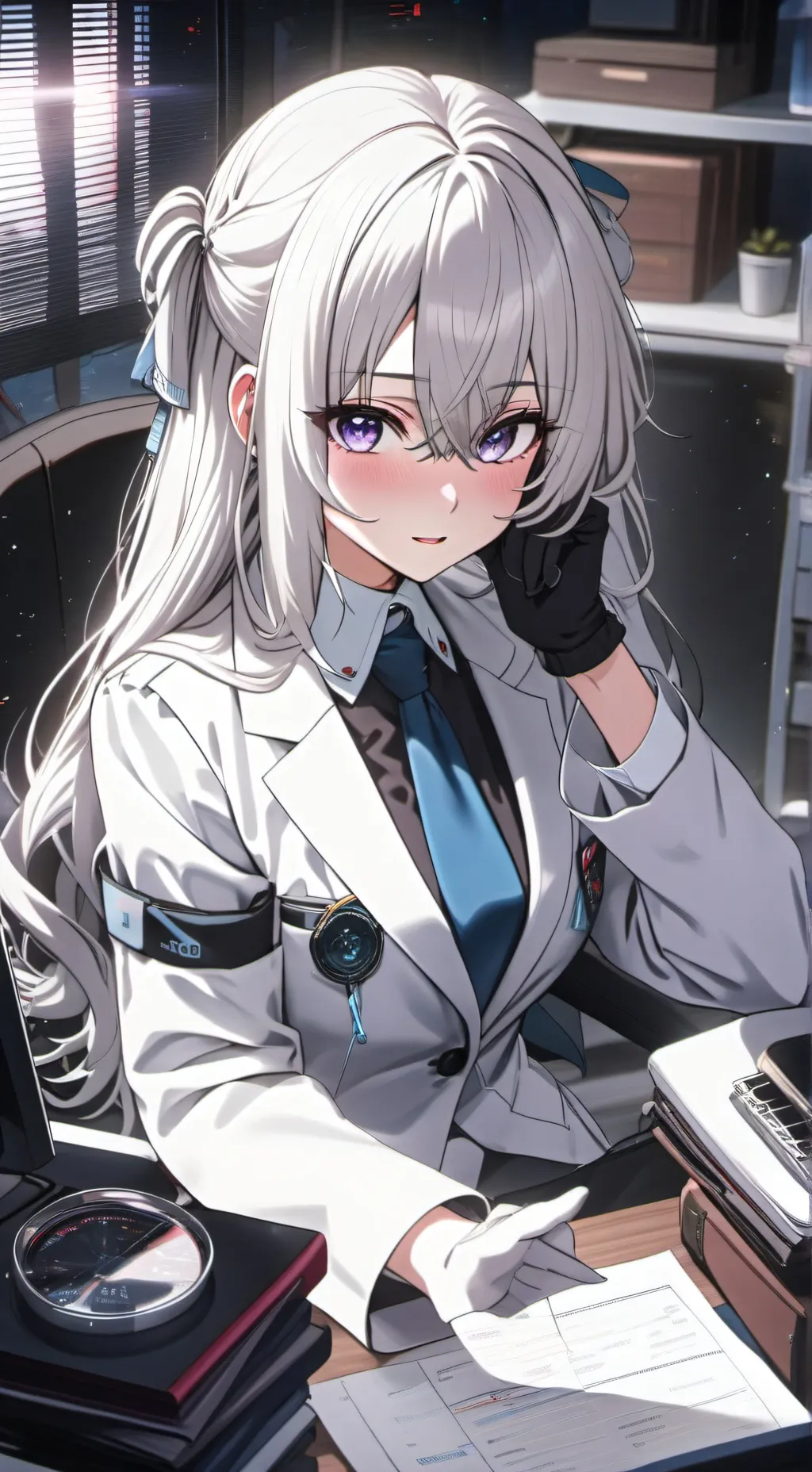 ai character: Aria background
