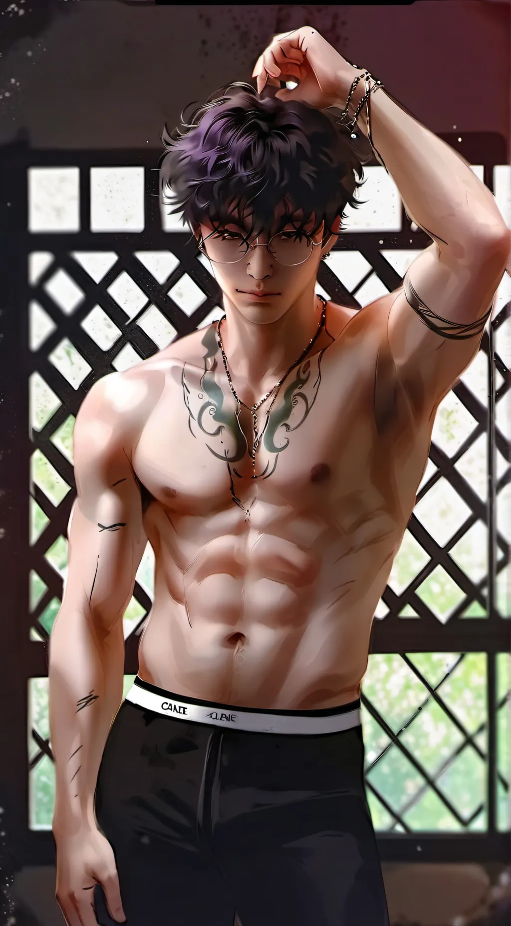 ai character: Simon  background