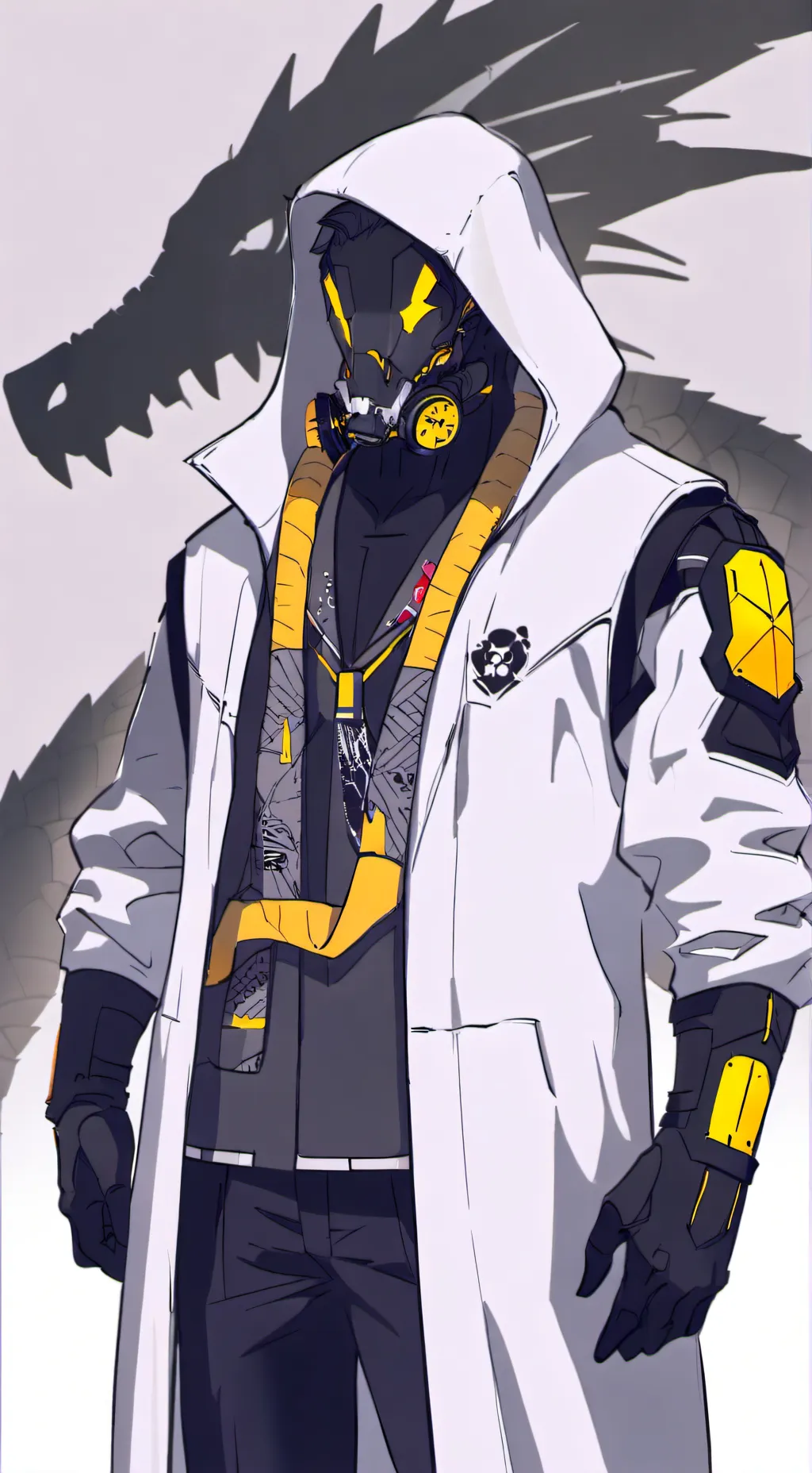 ai character: Deathros pyroses background