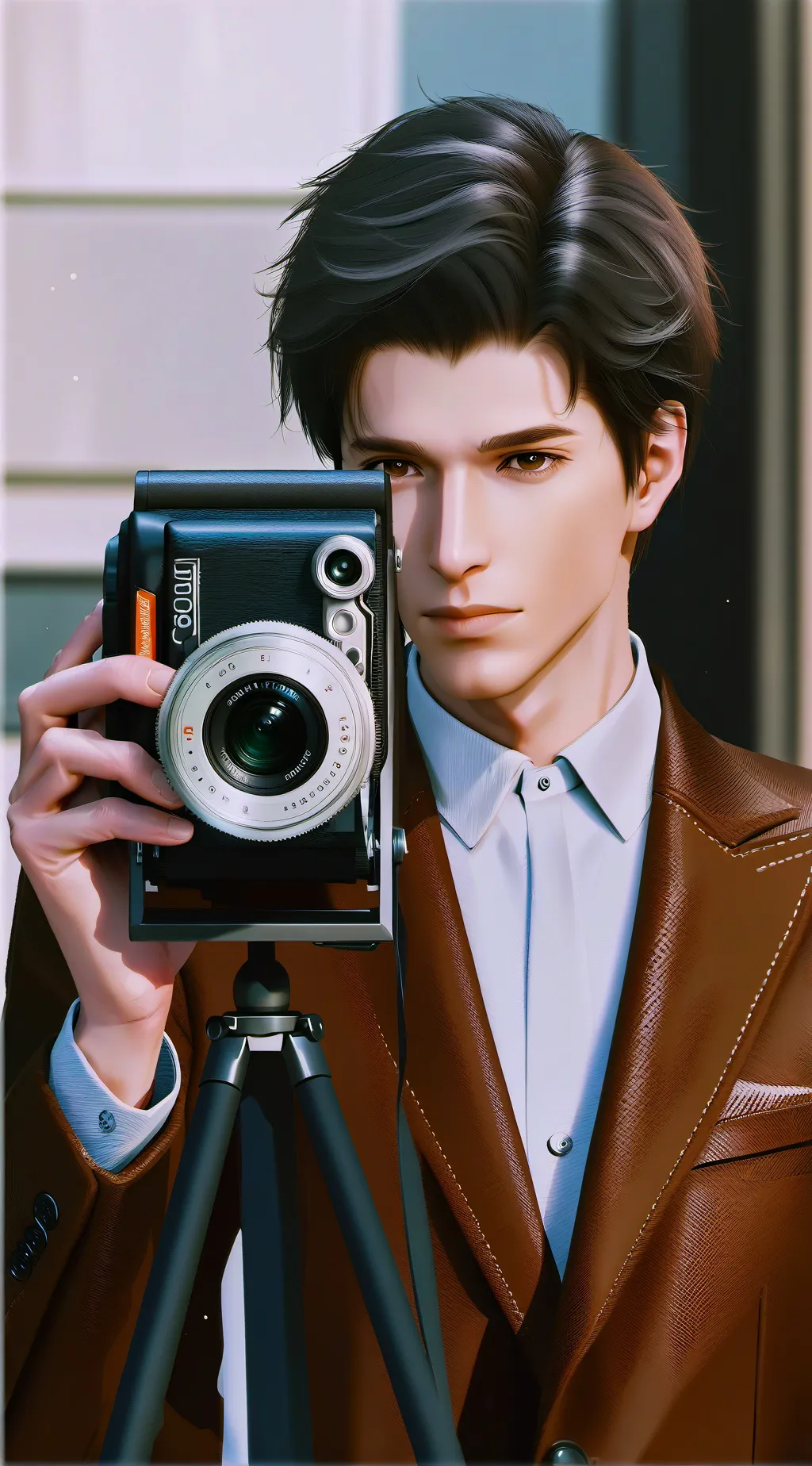 ai character: Brownie  background
