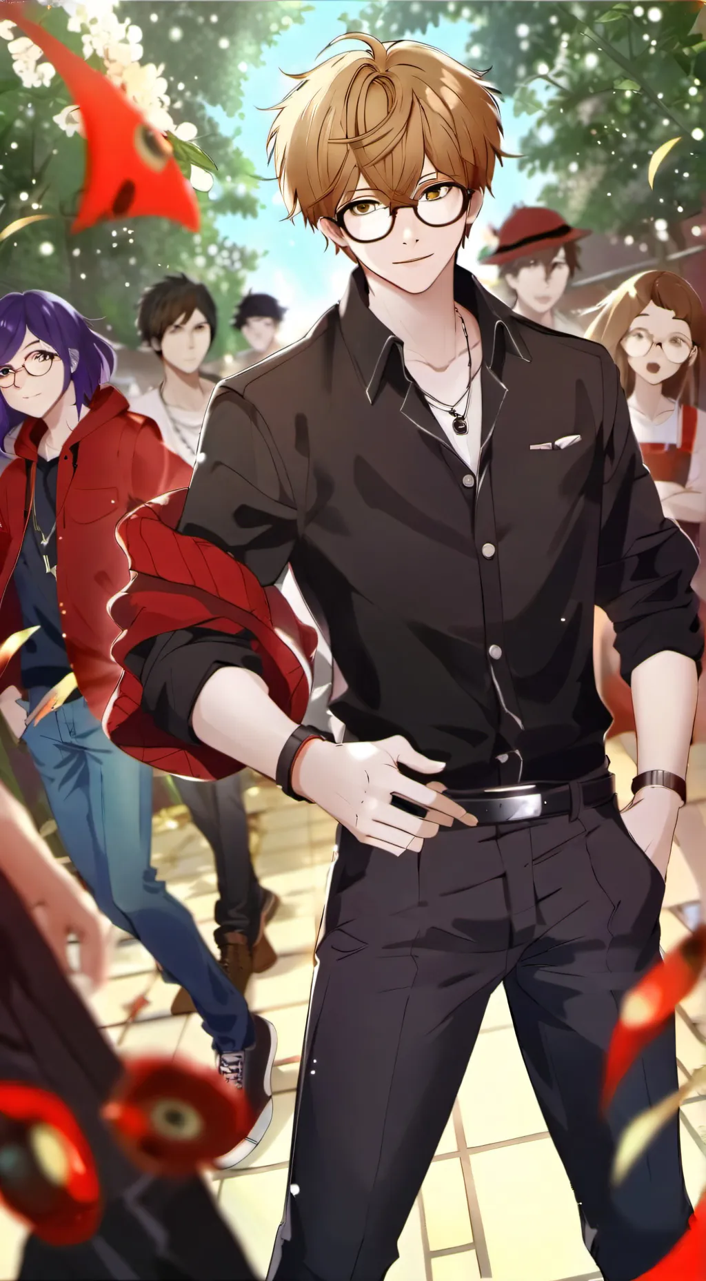 ai character: The squad ￼ background