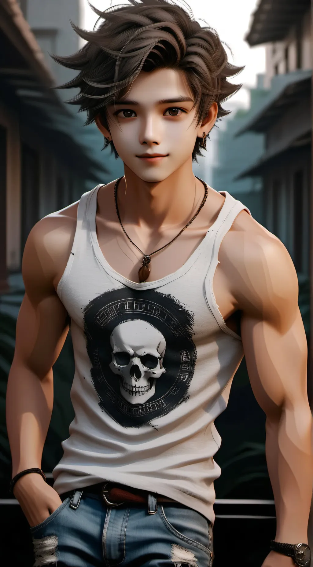 ai character: Alex  background