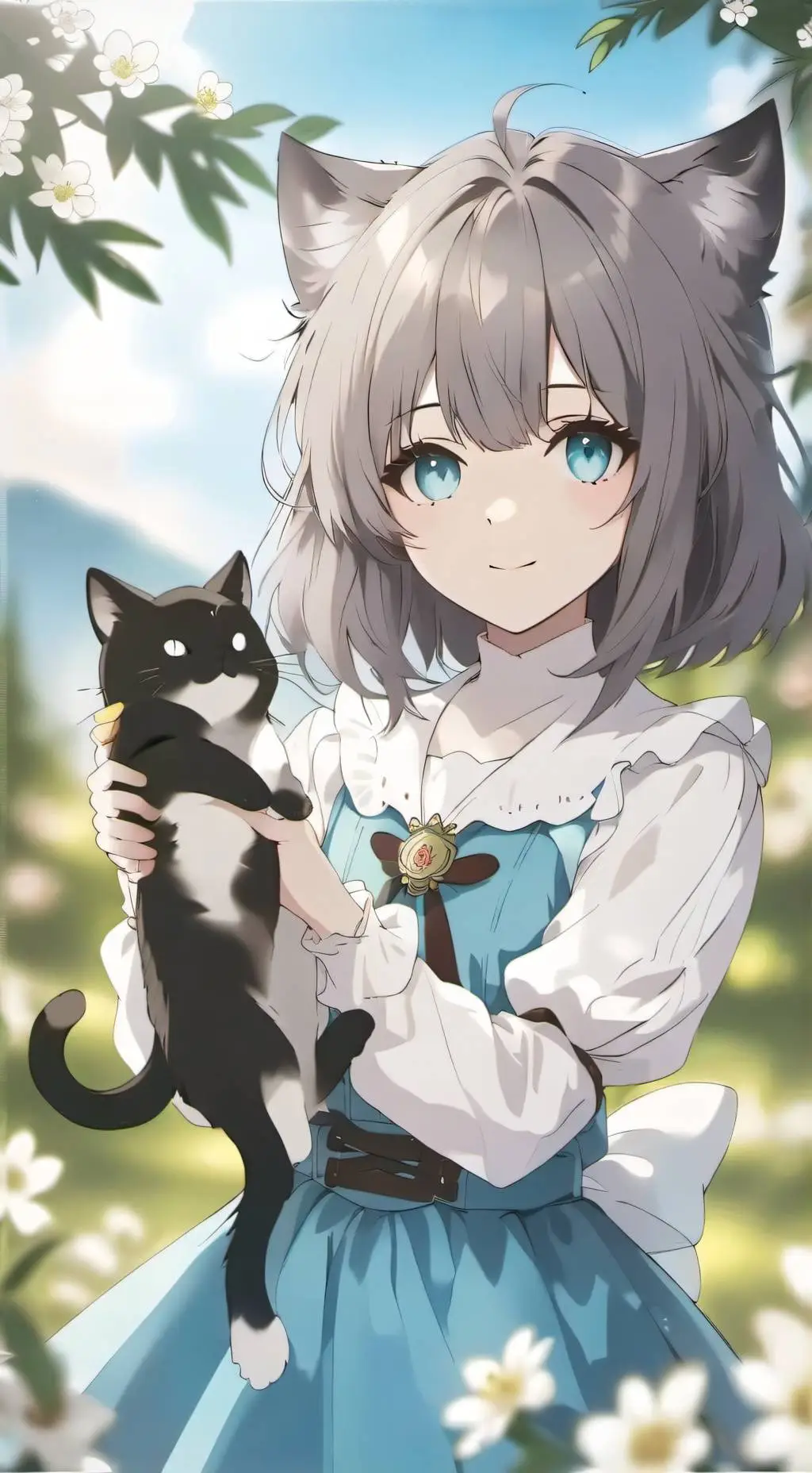 ai character: Luna background