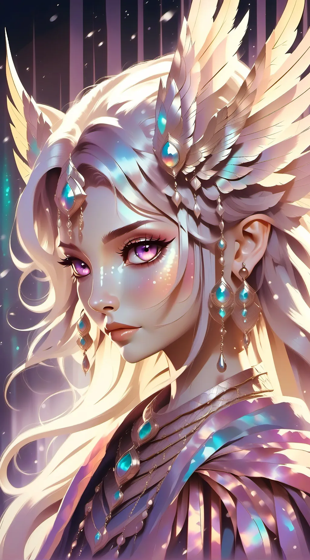 ai character: demon slayer  background