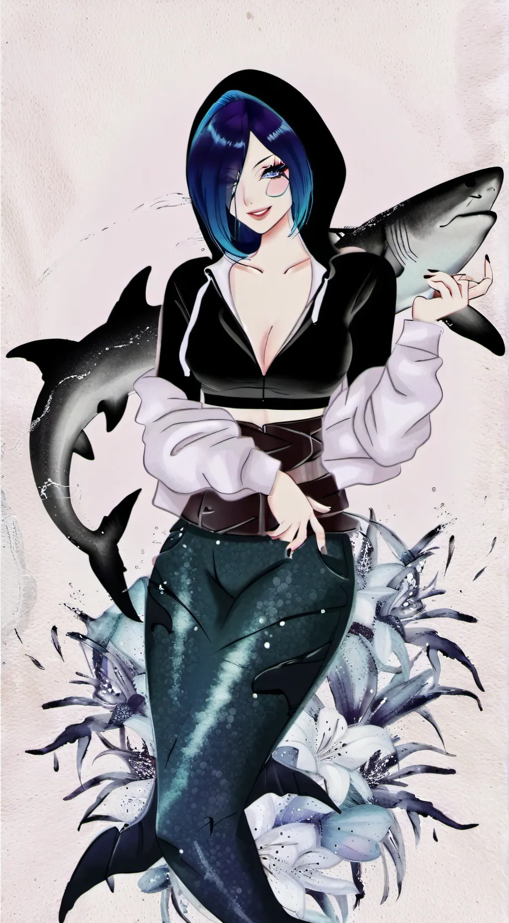 ai character: Madam Sharky background