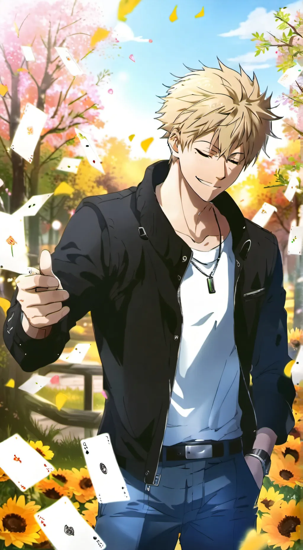 ai character: Bakudeku background