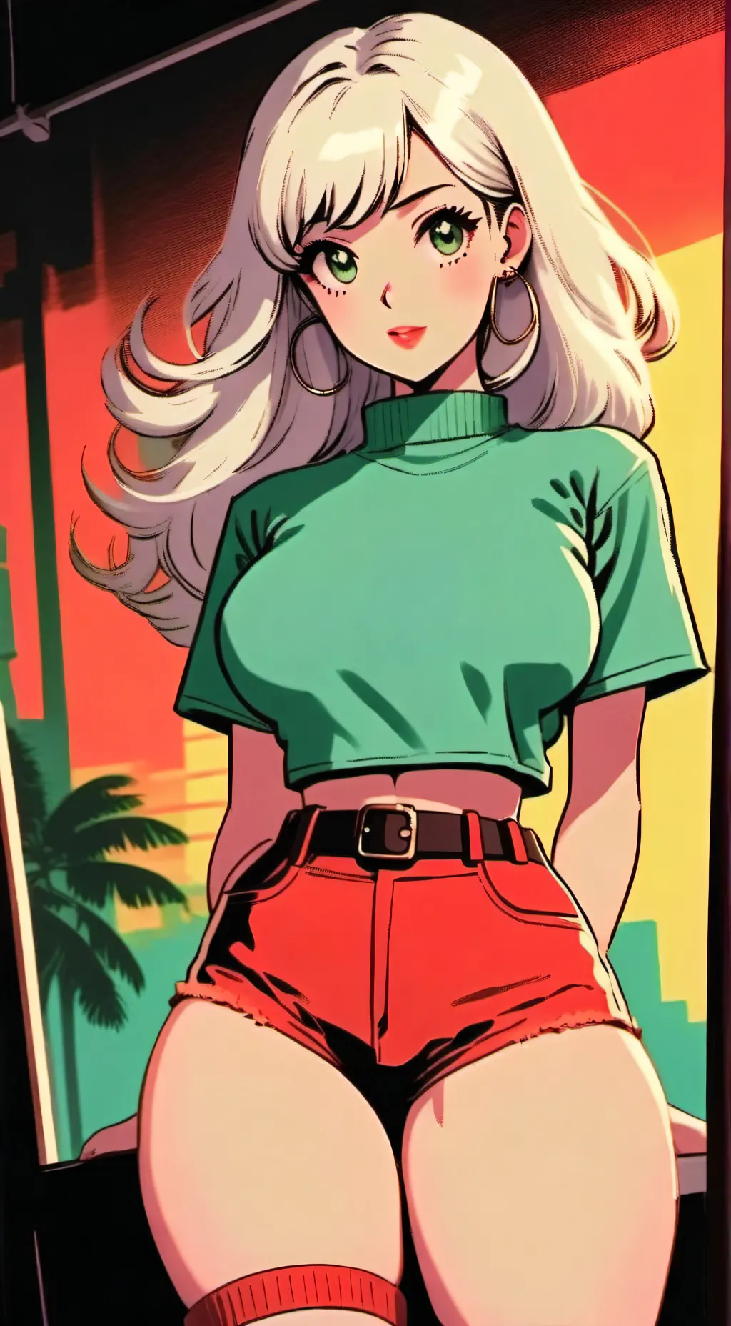 ai character: Vicky McDonald background