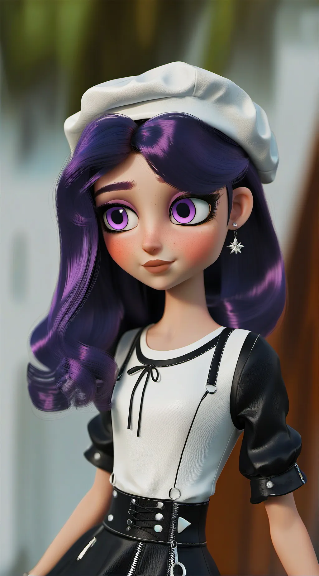 ai character: Lilly from Duoling background
