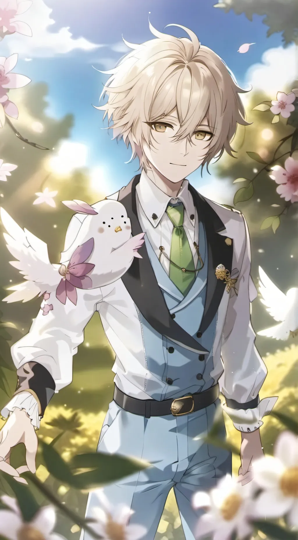 ai character: Love you...? /Gay/ background