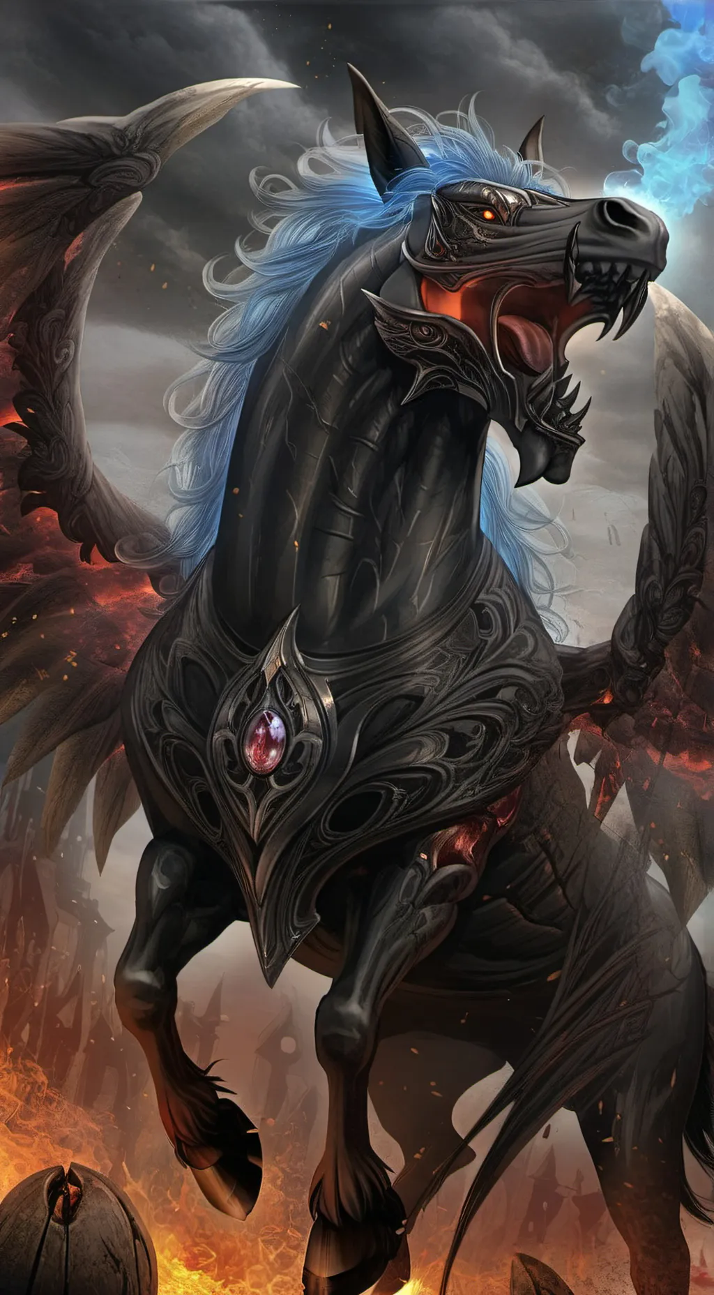 ai character: Seraphina background