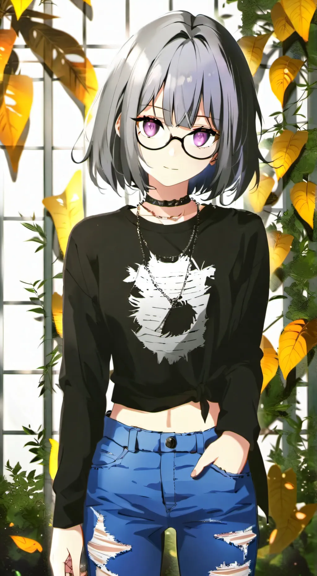 ai character: Zoey background