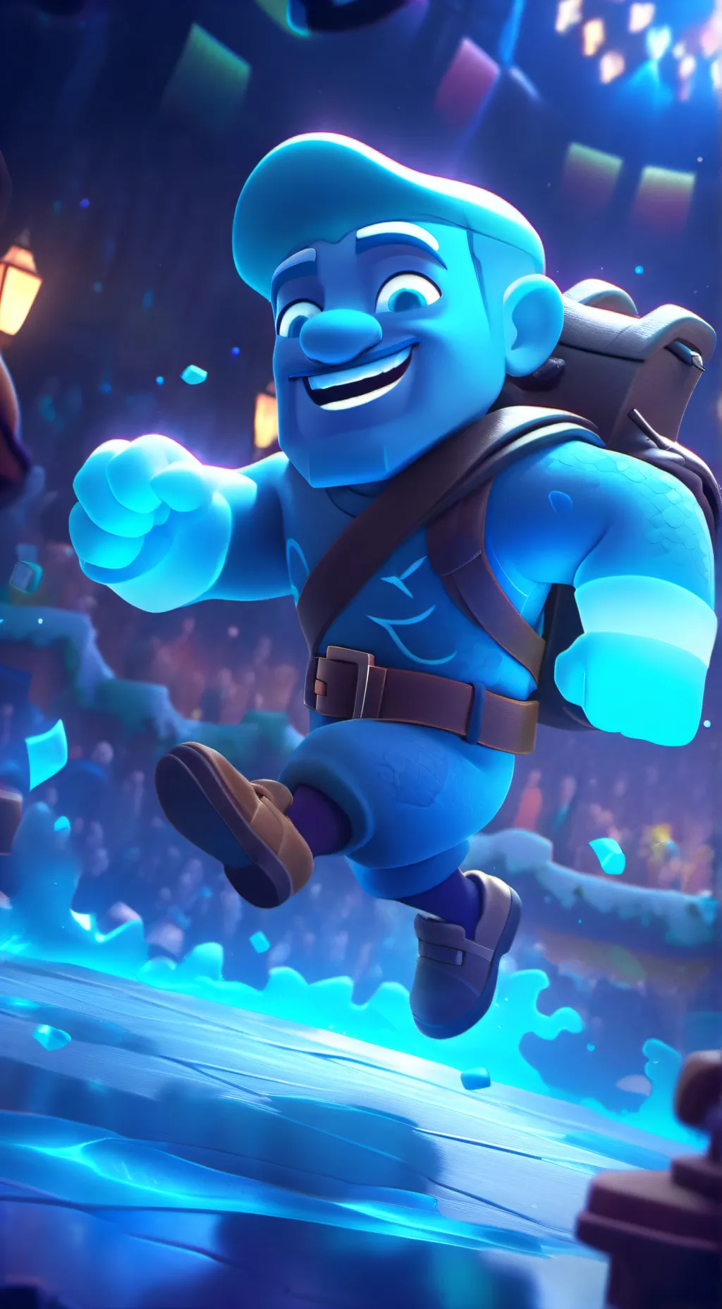ai character: Dont skip me. background