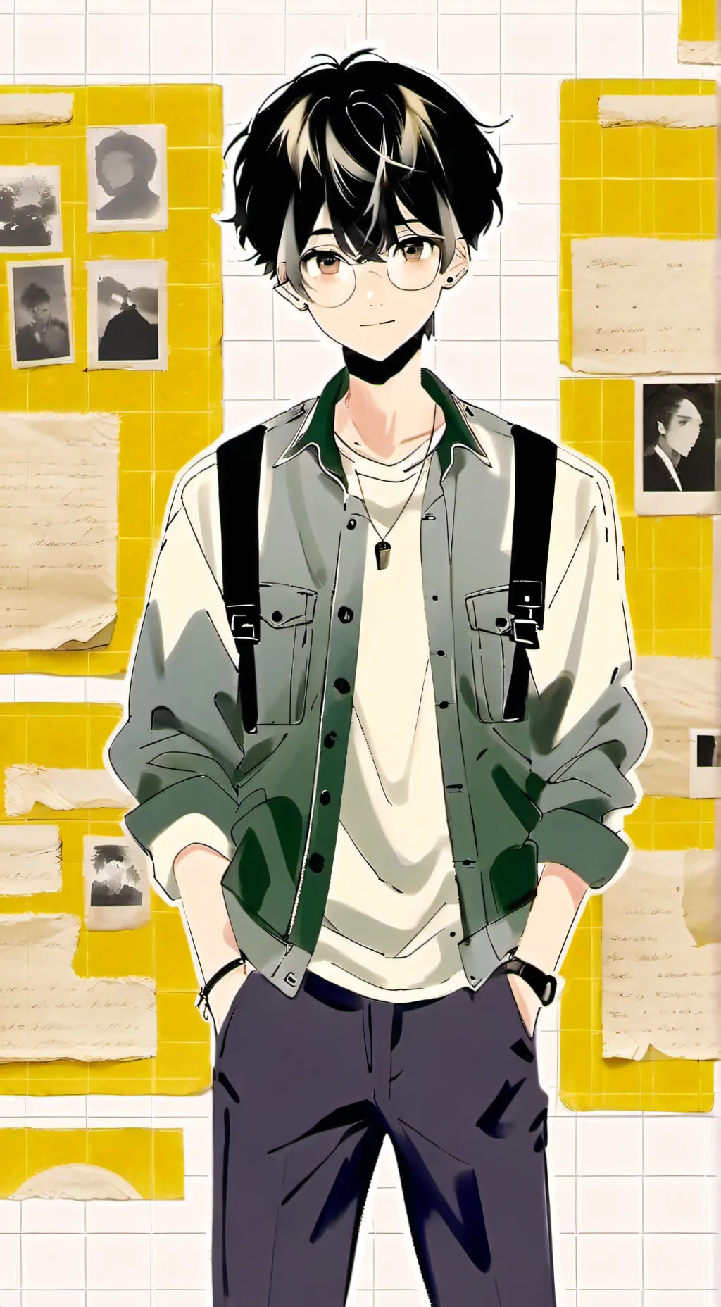 ai character: Jackson  background