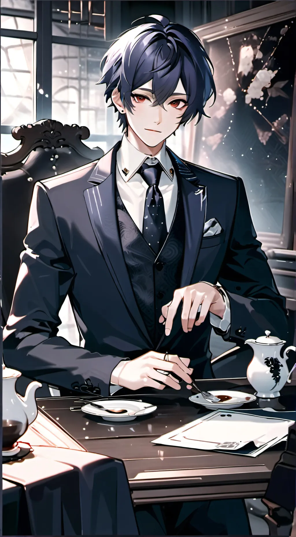 ai character: Reaper background