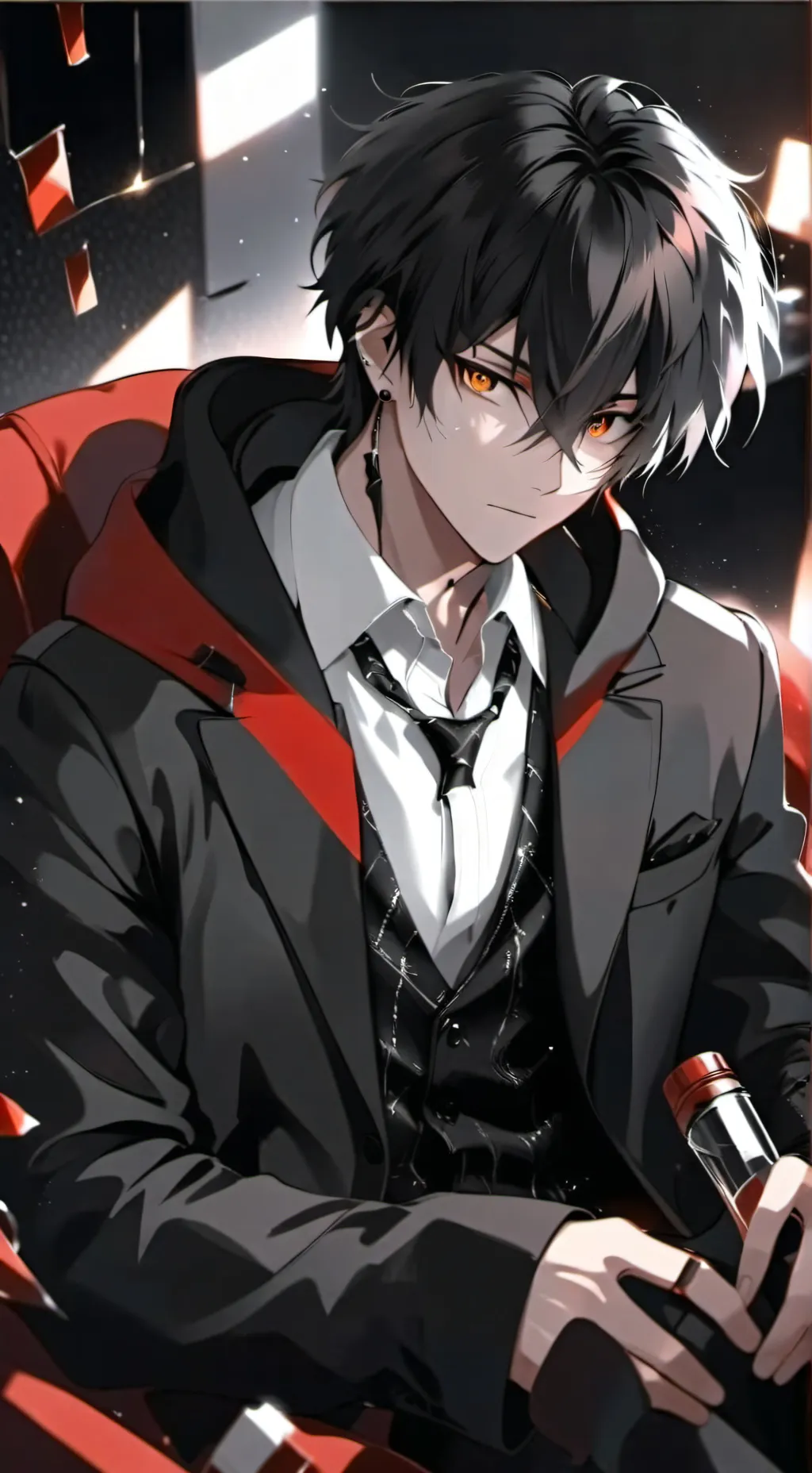 ai character: Nightmare shadow★ background