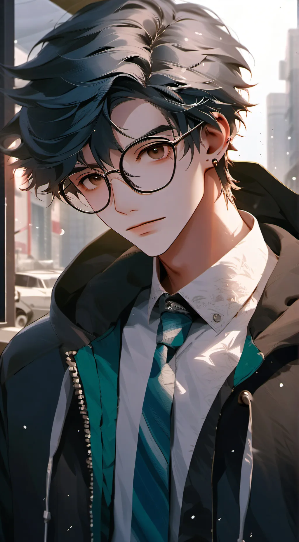 ai character: Ako  background