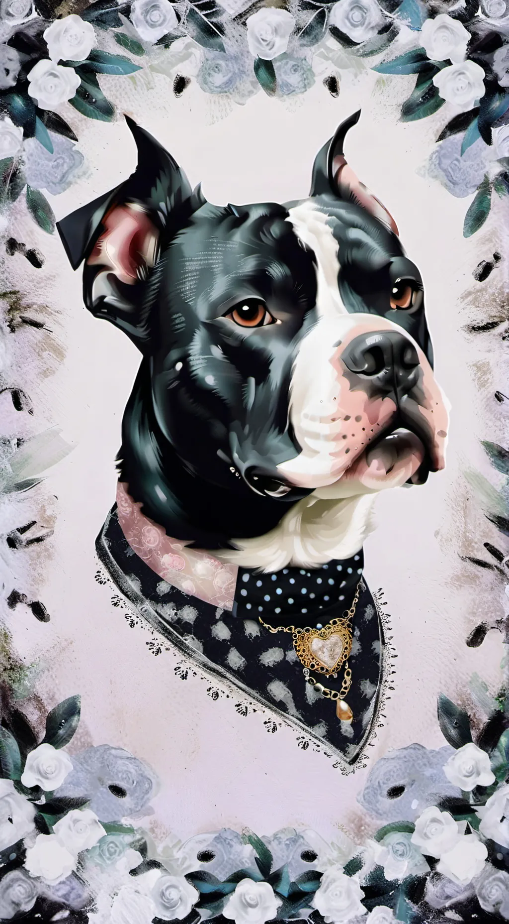 ai character: My dog bentley background