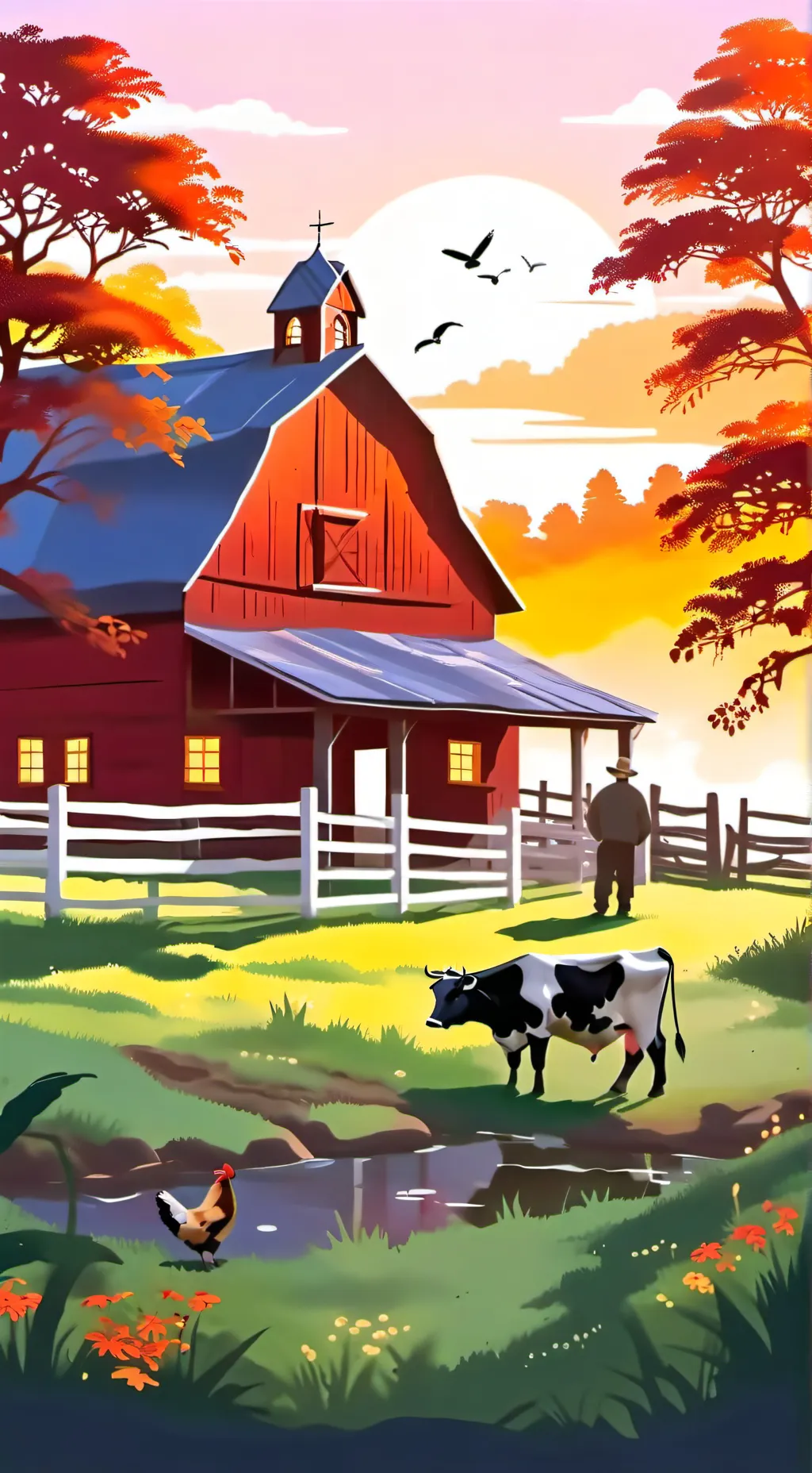 ai character: farm simulator background